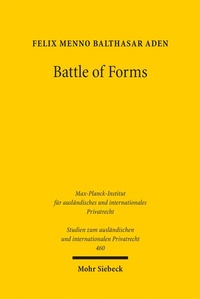 Abbildung von: Battle of Forms - Mohr Siebeck