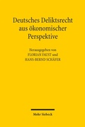 Abbildung von: Deutsches Deliktsrecht aus ökonomischer Perspektive - Mohr Siebeck