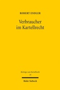 Abbildung von: Verbraucher im Kartellrecht - Mohr Siebeck