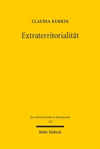 Abbildung von: Extraterritorialität - Mohr Siebeck