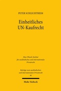Abbildung von: Einheitliches UN-Kaufrecht - Mohr Siebeck