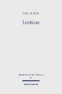 Abbildung von: Leviticus - Mohr Siebeck