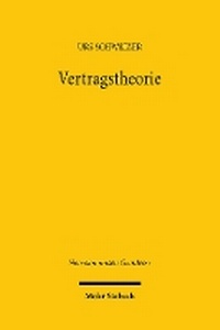 Abbildung von: Vertragstheorie - Mohr Siebeck