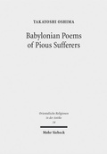 Bild: Babylonian Poems of Pious Sufferers - Mohr Siebeck