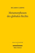 Abbildung von: Metamorphosen des globalen Rechts - Mohr Siebeck