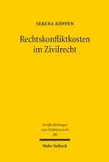 Abbildung von: Rechtskonfliktkosten im Zivilrecht - Mohr Siebeck