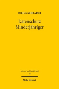 Abbildung von: Datenschutz Minderjähriger - Mohr Siebeck