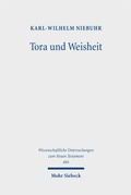 Bild: Tora und Weisheit - Mohr Siebeck