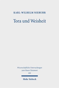 Bild: Tora und Weisheit - Mohr Siebeck