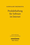 Abbildung von: Produkthaftung für Software im Internet - Mohr Siebeck
