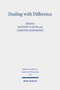 Abbildung von: Dealing with Difference - Mohr Siebeck