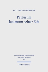Abbildung von: Paulus im Judentum seiner Zeit - Mohr Siebeck