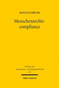 Abbildung von: Menschenrechtscompliance - Mohr Siebeck