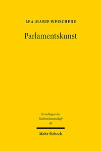 Abbildung von: Parlamentskunst - Mohr Siebeck