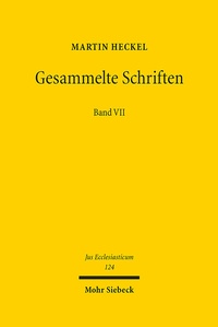 Abbildung von: Gesammelte Schriften - Mohr Siebeck