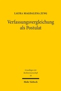 Bild: Verfassungsvergleichung als Postulat - Mohr Siebeck