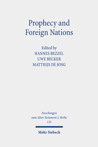 Abbildung von: Prophecy and Foreign Nations - Mohr Siebeck