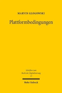 Abbildung von: Plattformbedingungen - Mohr Siebeck