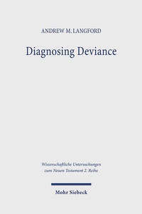 Abbildung von: Diagnosing Deviance - Mohr Siebeck