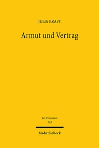 Abbildung von: Armut und Vertrag - Mohr Siebeck