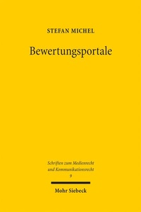 Abbildung von: Bewertungsportale - Mohr Siebeck