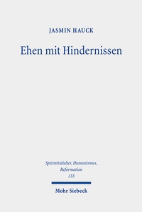 Abbildung von: Ehen mit Hindernissen - Mohr Siebeck