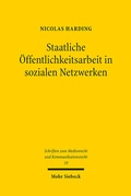 Abbildung von: Staatliche Öffentlichkeitsarbeit in sozialen Netzwerken - Mohr Siebeck