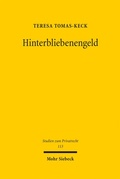 Abbildung von: Hinterbliebenengeld - Mohr Siebeck