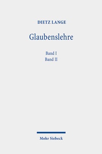 Abbildung von: Glaubenslehre - Mohr Siebeck