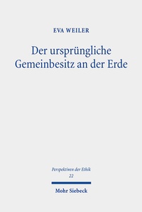 Abbildung von: Der ursprüngliche Gemeinbesitz an der Erde - Mohr Siebeck