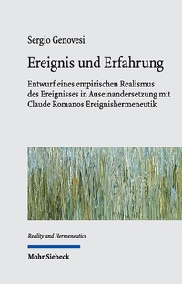 Abbildung von: Ereignis und Erfahrung - Mohr Siebeck