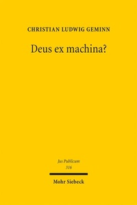 Abbildung von: Deus ex machina? - Mohr Siebeck