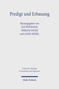 Abbildung von: Predigt und Erbauung - Mohr Siebeck
