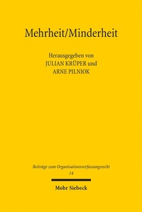 Abbildung von: Mehrheit/Minderheit - Mohr Siebeck