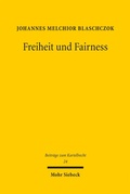 Abbildung von: Freiheit und Fairness - Mohr Siebeck