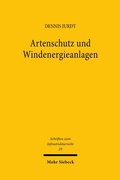 Abbildung von: Artenschutz und Windenergieanlagen - Mohr Siebeck