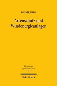 Abbildung von: Artenschutz und Windenergieanlagen - Mohr Siebeck