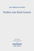 Bild: Studien zum Buch Genesis - Mohr Siebeck