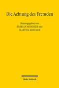 Abbildung von: Die Achtung des Fremden - Mohr Siebeck
