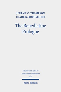 Abbildung von: The Benedictine Prologue - Mohr Siebeck