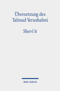 Abbildung von: Übersetzung des Talmud Yerushalmi - Mohr Siebeck