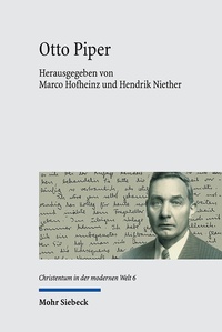 Abbildung von: Otto Piper - Mohr Siebeck