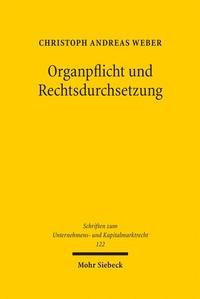 Bild: Organpflicht und Rechtsdurchsetzung - Mohr Siebeck