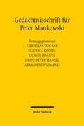 Abbildung von: Gedächtnisschrift für Peter Mankowski - Mohr Siebeck