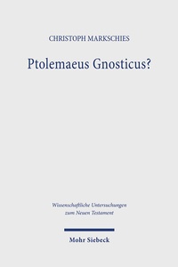 Abbildung von: Ptolemaeus Gnosticus? - Mohr Siebeck
