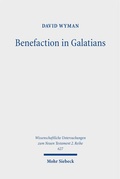 Bild: Benefaction in Galatians - Mohr Siebeck