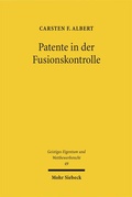Bild: Patente in der Fusionskontrolle - Mohr Siebeck