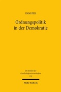 Bild: Ordnungspolitik in der Demokratie - Mohr Siebeck