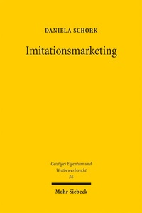 Abbildung von: Imitationsmarketing - Mohr Siebeck
