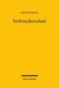 Abbildung von: Verbraucherschutz - Mohr Siebeck